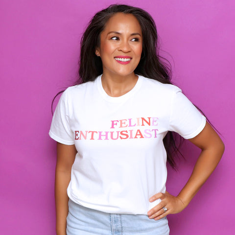 Feline Enthusiast Tee