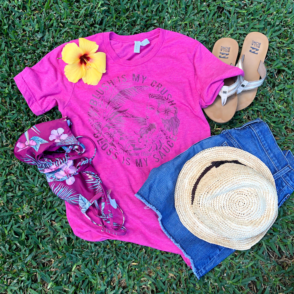 Blush Is My Crush Tee