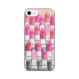 Attention Lipsticks iPhone Case