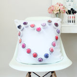 Lipstick All Day Throw Pillow