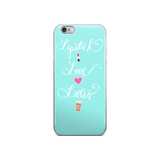 Lipstick Love Lattes iPhone Case