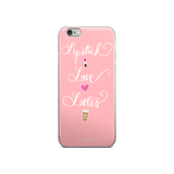 Lipstick Love Lattes iPhone Case