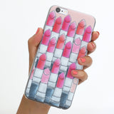 Attention Lipsticks iPhone Case