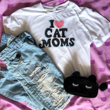 I Heart Cat Moms Tee