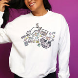 Cats & Makeup Sweatshirt