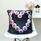 Lipstick All Night Throw Pillow