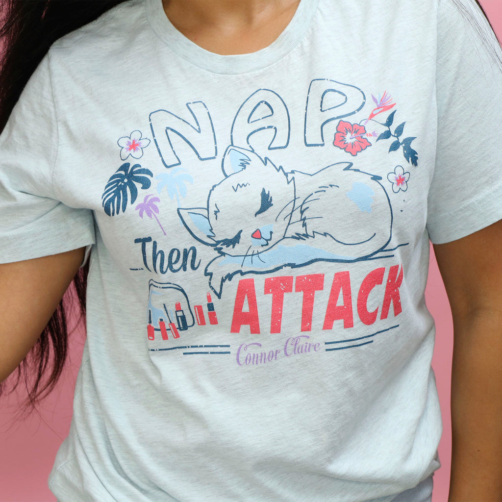 Nap Then Attack Tee