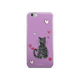 Kitty Thinker iPhone Case