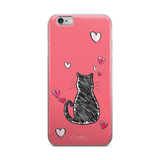 Kitty Thinker iPhone Case