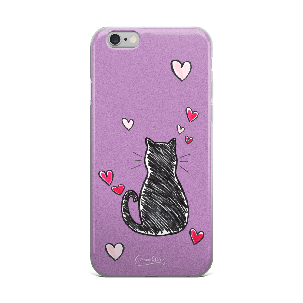 Kitty Thinker iPhone Case